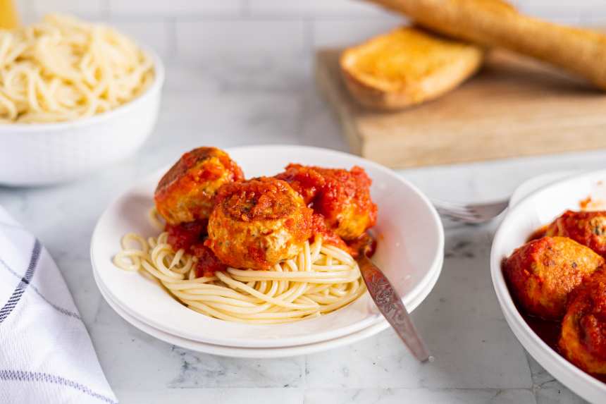 Chicken Meatballs For Spaghetti and Meatballs Recipe